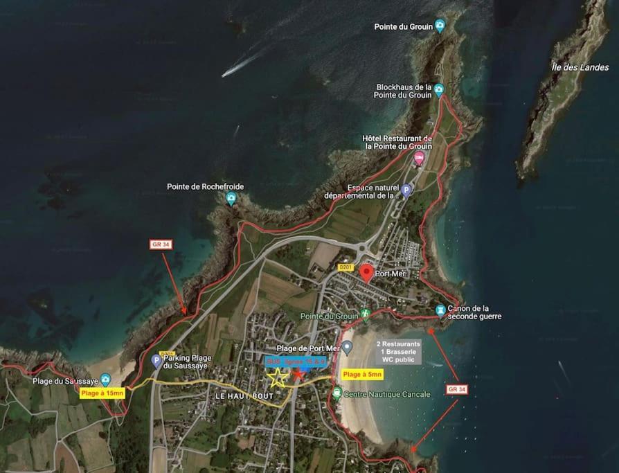 Cancoon - Location Appartement De Vacances Cancale Ngoại thất bức ảnh